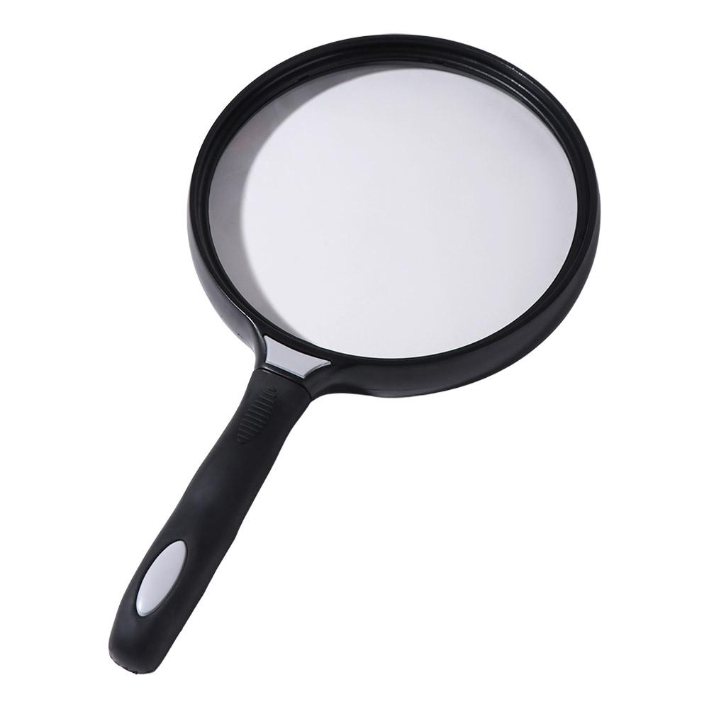 

3X HD Handheld Magnifier Large Lens Provide Close View Reading Magnifier 130 Mm Multipurpose Microscope Lens Experiment