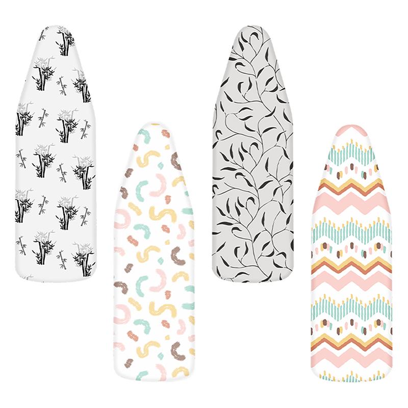 Durable Ironing Board Cloth Heat Resistant Decorative Ironing Board Cover With Floral Animals Design Universal Laundry Supplies