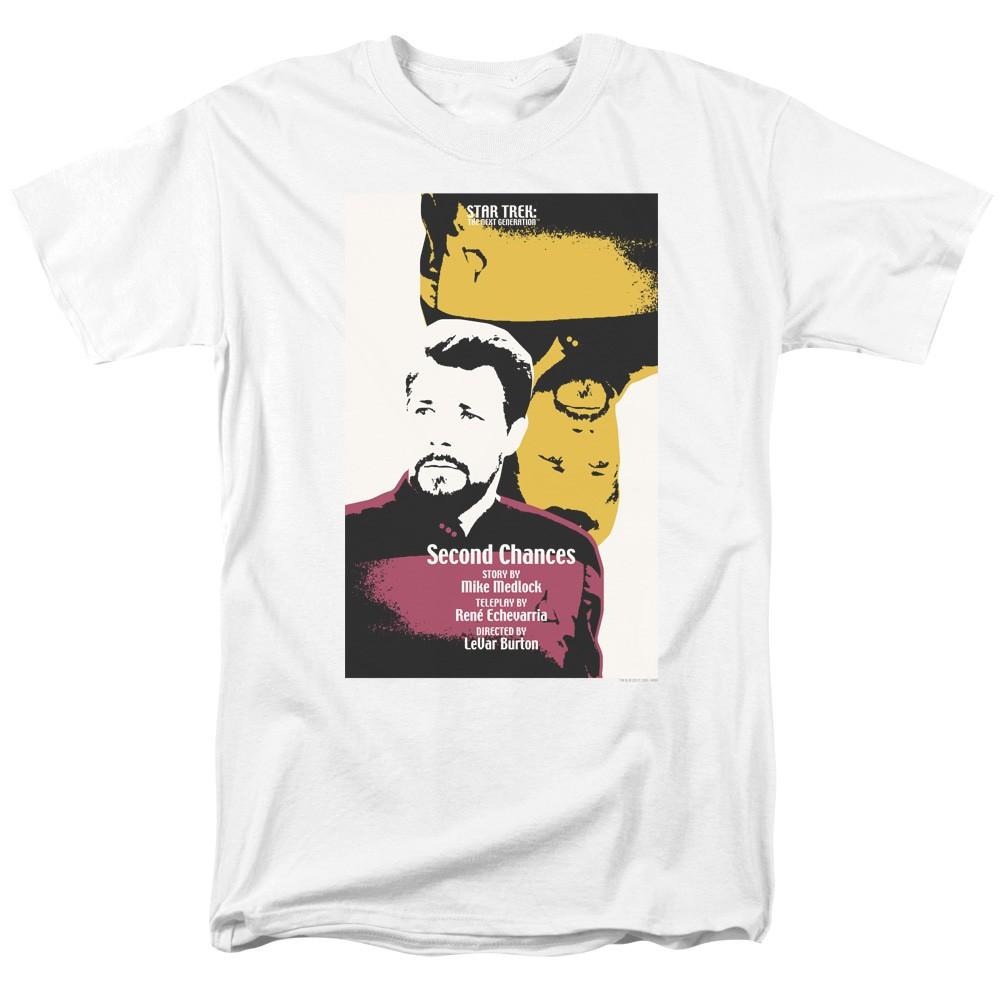 Star Trek - Tng Season 6 Episode 24 - Adult Unisex Short Sleeve T-Shirt - White S