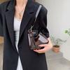 Transparent PVC Transparent Shoulder Bag Jelly Color Handbag Simple Crossbody Bag  Beach