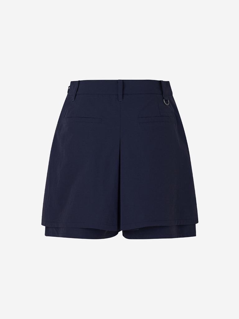 LORDLOAR Double Layered Shorts Navy