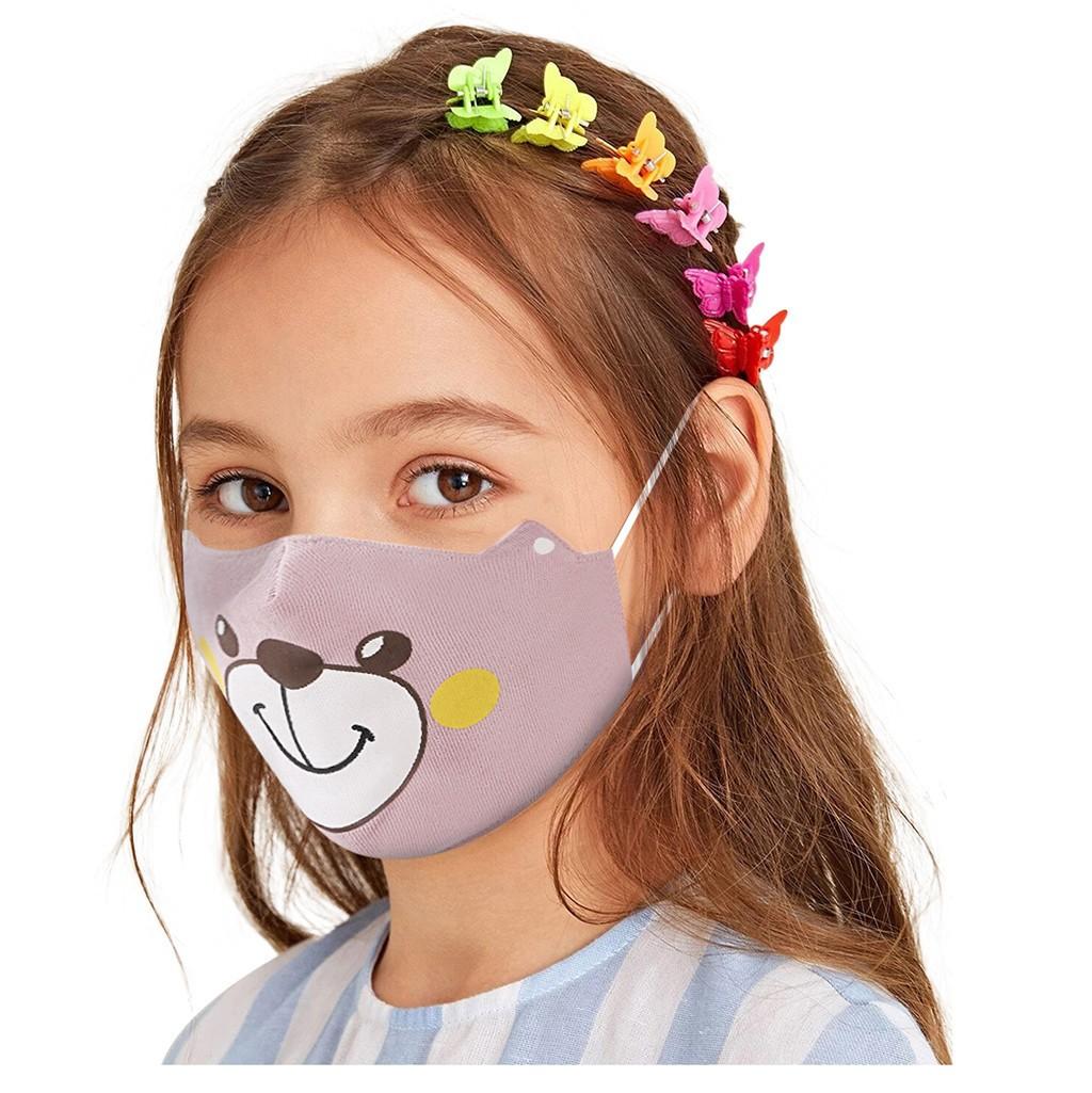 

1 шт. Детская Маска Многоразовая Милая Мультяшная Маска Респиратор Чехол для Девочек Мальчиков