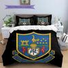 FC Tottenham Hotspur Logo Pattern Bedding Home Decoration Birthday Gift (1 * Duvet Cover + 2 * Pillowcase, Without Core)