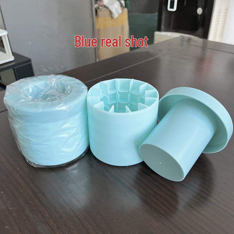 

Silicone Ice Cube Tray & Bucket: Easy-Release Mold for Ice Making