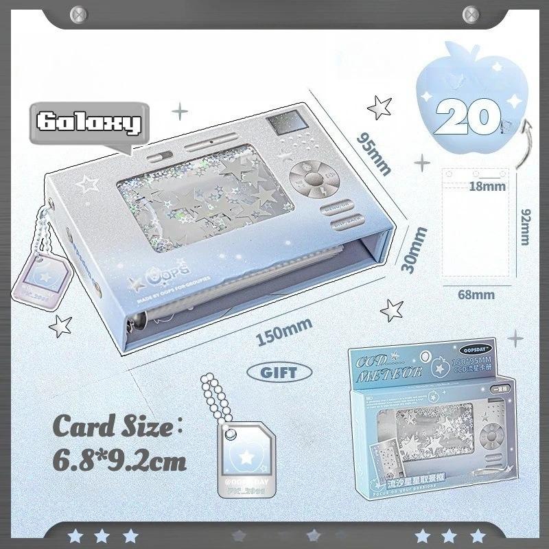 Retro Form Kort Fotoalbum för 3 Tum Kpop Stjärna Små Fotokort Samlingsbok Kreativ Design Kortpärm Chasing Gåvor