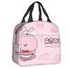 Custom Asamimichaan Anime Cartoons Asamimi Insulated Lunch Bags for Women Resuable Thermal Cooler Bento Box Work School Travel