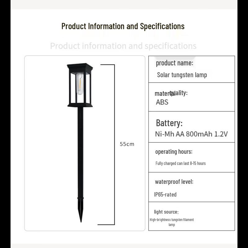 Солнечные садовые фонари для дорожек