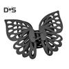Large Hair Claw with Strong Grip Double-Layered Butterflies Shape Hair Clip Anti-slip Teeth Ponytail Clip Back Head Hair Claw