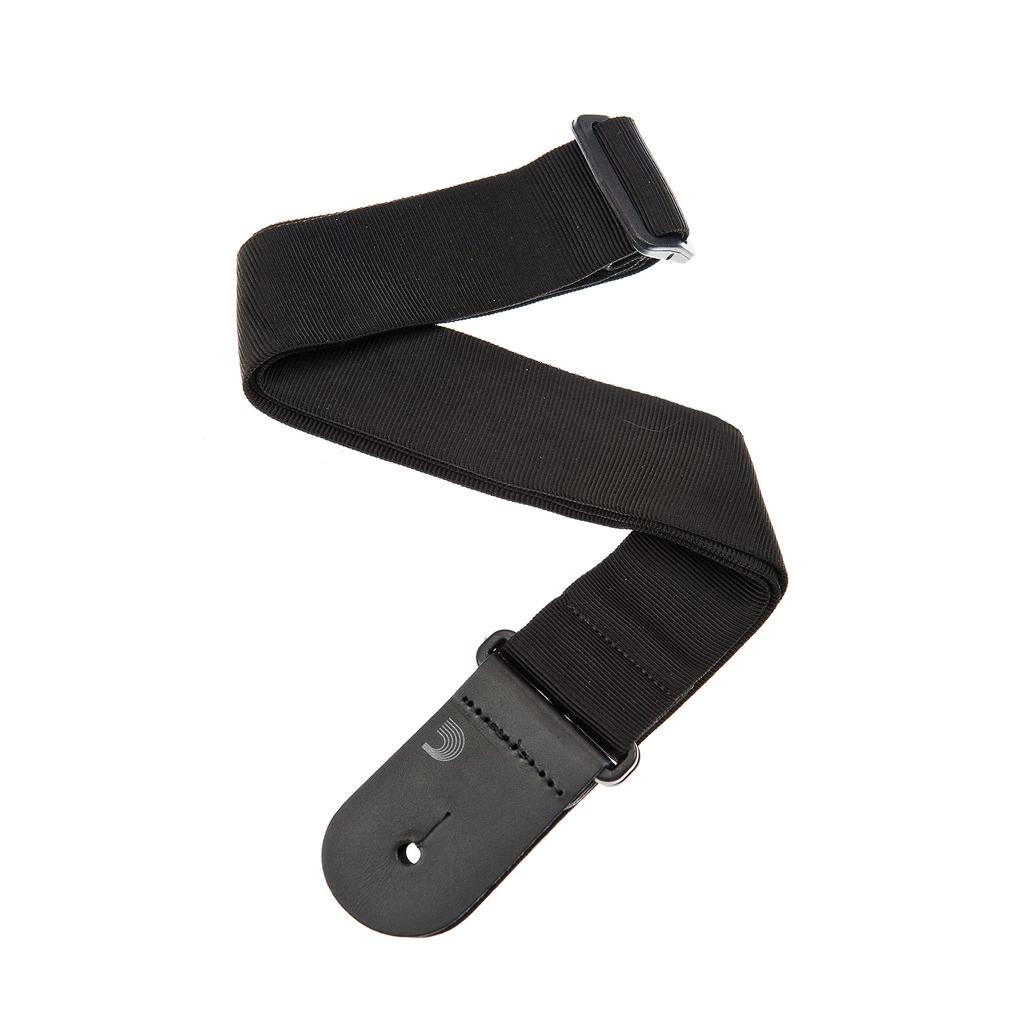 Woven Strap 50F05 Black Tube Guitar Strap D'Addario