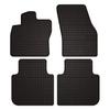 Dywaniki Samochodowe Gumowe Do: Seat Tarraco Crossover (2018-) - Czarne, Dopasowane