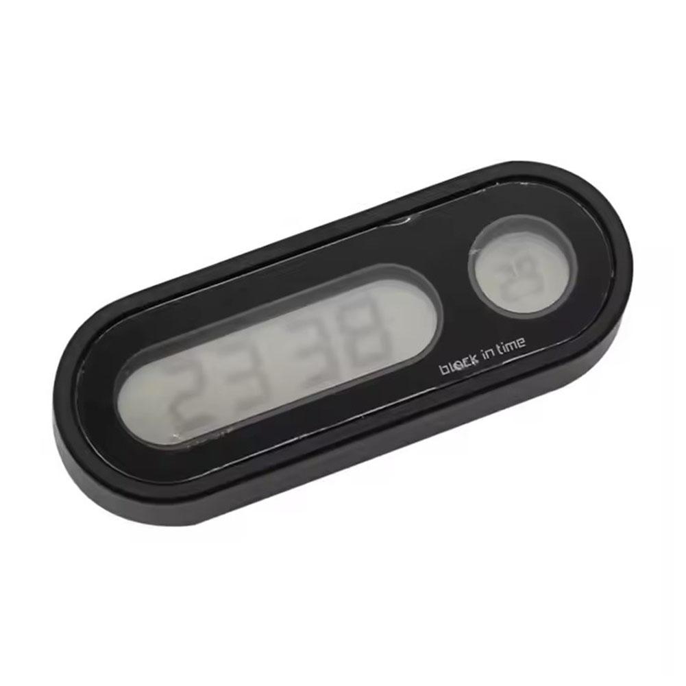 NEW 2 In 1 Car Clock Digital Thermometer Time Watch Luminous Car Styling LCD Digital Display Clocks Backlight Auto Accessor D4J6