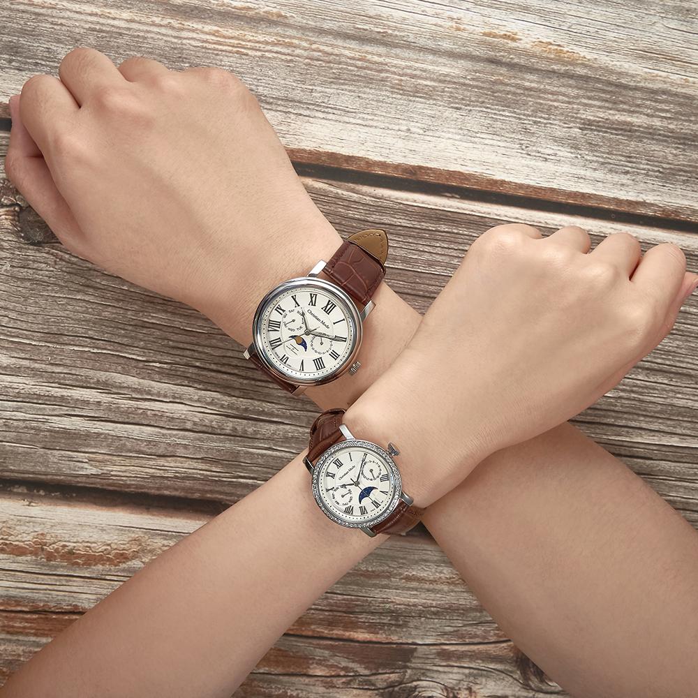 Keuliseuchyanmodeu Moonphase Watch Cm401Wtch_L (Women'S)