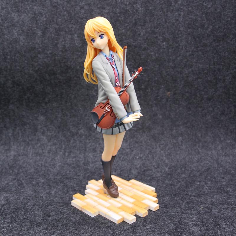 Anime Your Lie in April Miyazono Kaori 1/7 Scale Painted PVC Figure Collectible Model Toy 20cm