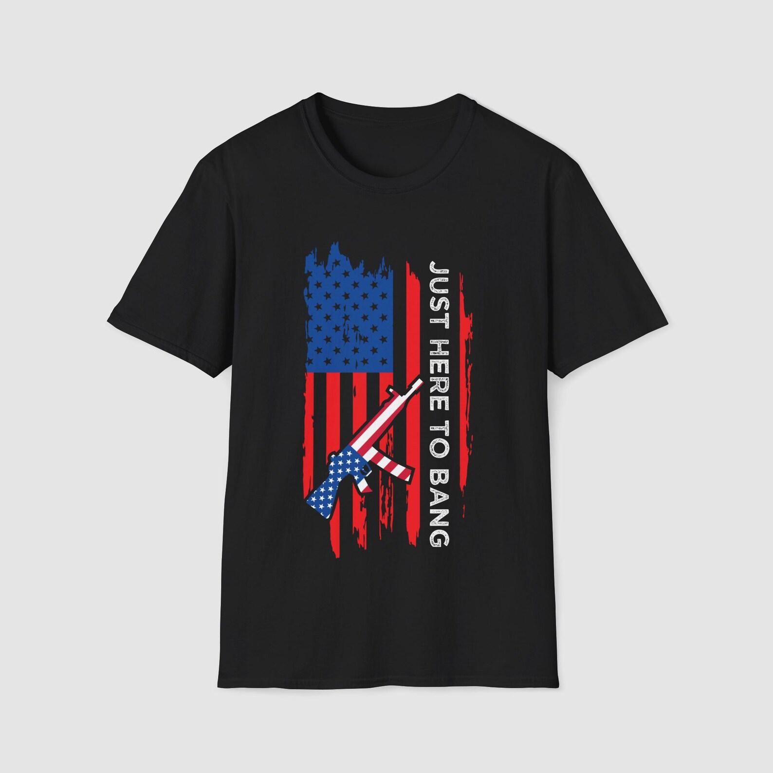 American Flag (unisex tshirt) M