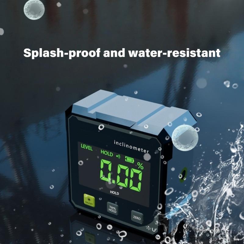 Electronic Angle Gauges With High Accuracy Measurement And Magnetic Mounting Digital Angle Gauges For Wall Alignment