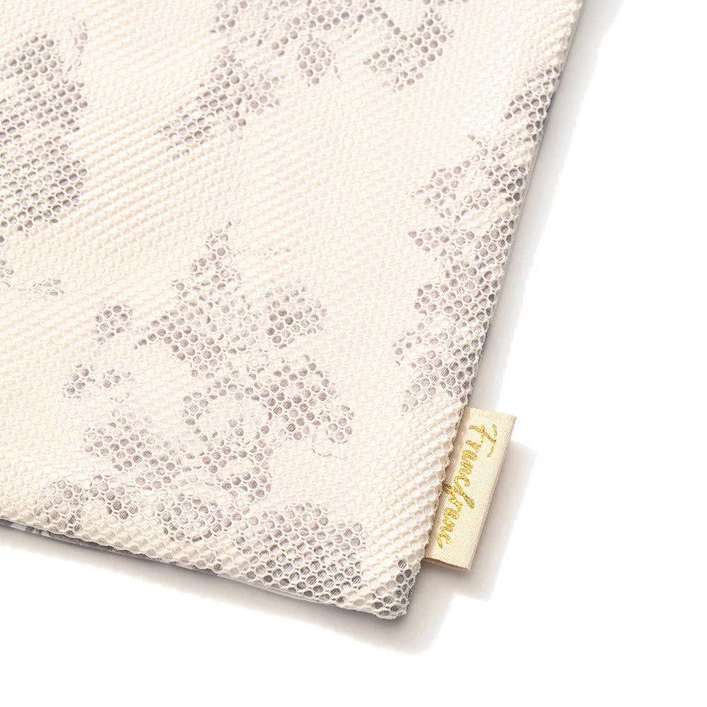 Franc Franc Japan Classic Flower Light Pink Mesh Pouch Set