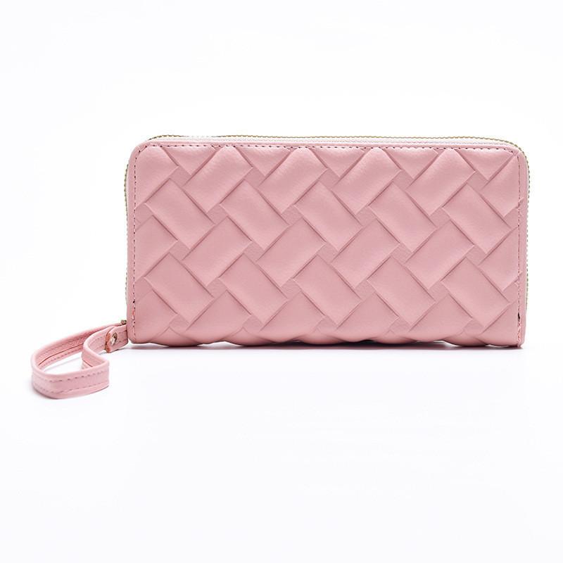 New Korean Style Ladies Wallet Long Multi-card Position Single Zipper Hand-held Bag Wallet Purse Wholesale