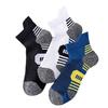 Unisex Professional Sports Socks for Marathon, Hiking, Basketball, and Badminton with Cushioned Bottom.