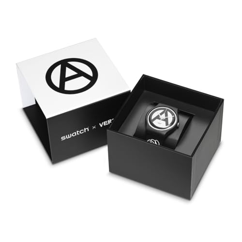 Swatch VICK BY VERDY SO29Z138 Wristwatch, Black