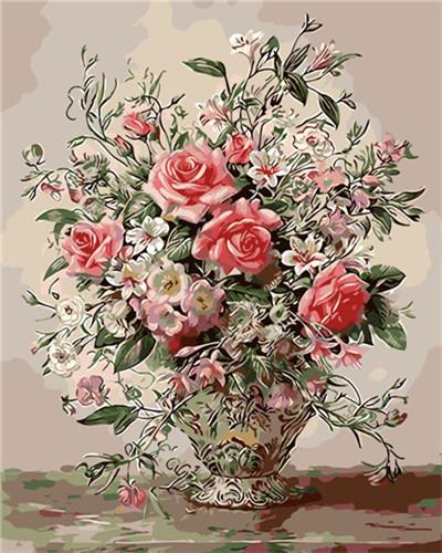 DIY Diamond Painting Flower Diamond Art Mosaic Diamond Embroidery Rhinestone Mosaic Gift Home Decor