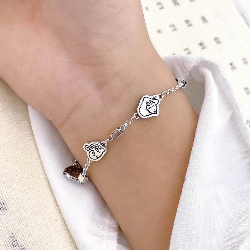 Women's Sterling Silver Bracelet Special-Interest Design S925 High Fashion