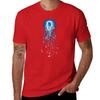 Electric Jellyfish Cable T-Shirt summer tops Short sleeve tee mens clothing