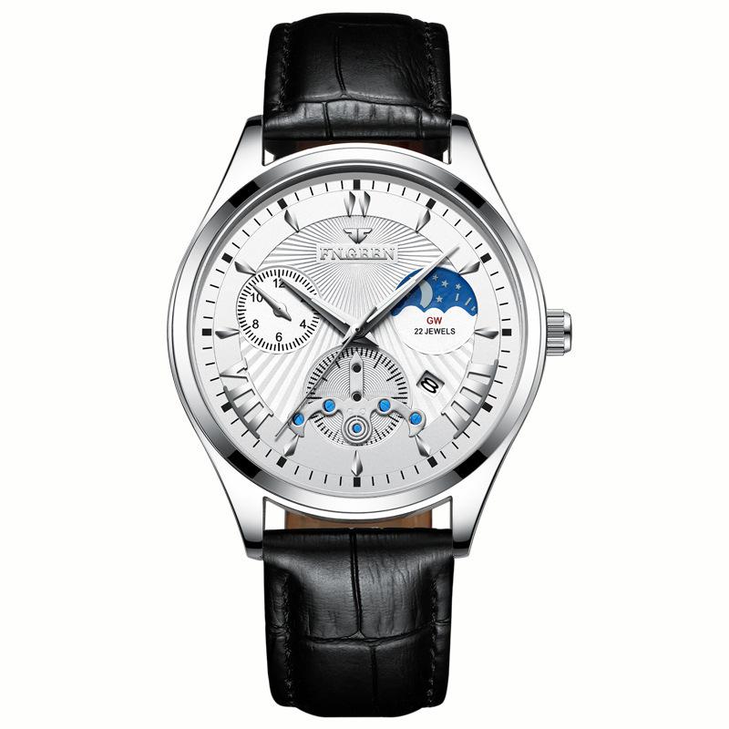 Top-Marke Dragon Watch Explosive Goldene Reliefuhr Herrenuhr Herren Drei-Augen Drache Leuchtend Wasserdicht Quarz-Uhr