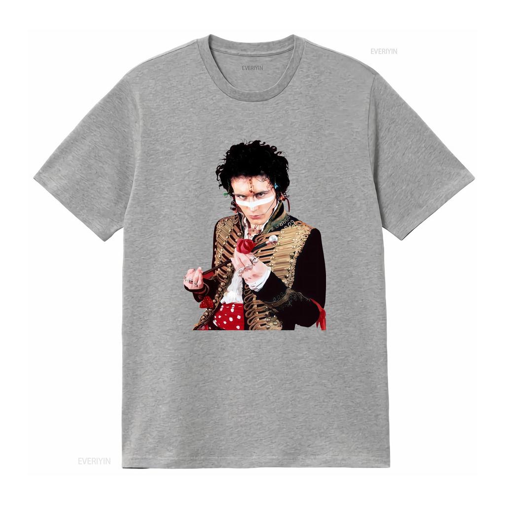 Adam Ant T Shirt All Sizes Available S 2345Xl Unique Print Design Perfect for Fans of Vintage Washed Soft Stretched Fashion