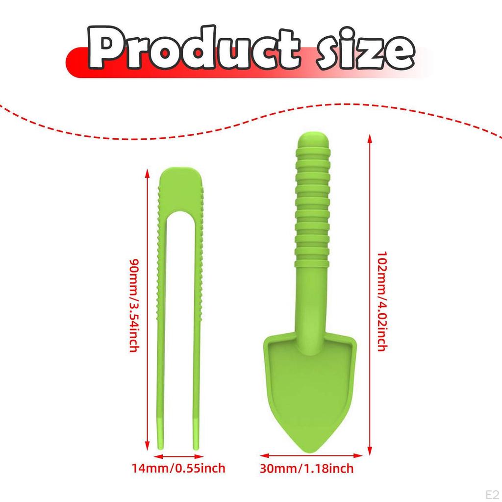 Reptilien Kot Schaufel Reinigungszubehör, Leichtgewicht, Wiederverwendbar, Futterklemme, Pinzette für Ratte Schlange