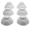 M-1Pc 6-Cavity Igloo Silicone Baking Mold Reusable Kitchen Tool for Mousses Ice Cream Cake Pastry Making