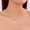 Collier Minimaliste Fleur de Pâquerette avec Chaîne en Alliage pour Femmes Printemps