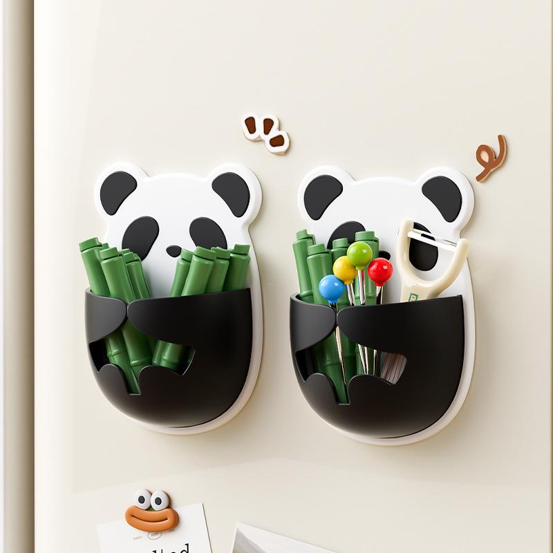 Panda Bamboo Magnetic Snack Clip & Sealing Storage Box