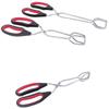 Material Exquisite Appearance Multifunctional Sturdy BBQ Tongs Clamp Kitchen Tool Charcoal Clip