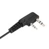 2Pin Earpiece PTT Walkie Talkie Headset EAr Hook for Two Way Radio