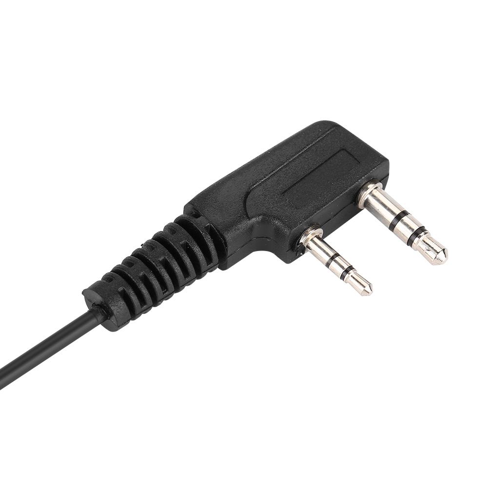 2Pin Earpiece PTT Walkie Talkie Headset EAr Hook for Two Way Radio