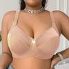 Sexy durchsichtiger Netz-BH, bequem, atmungsaktiv, dünn, für Damen mit großem Busen