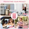 Disposable Sanitary Pad Trash Bag With Support For Pink Home Use
