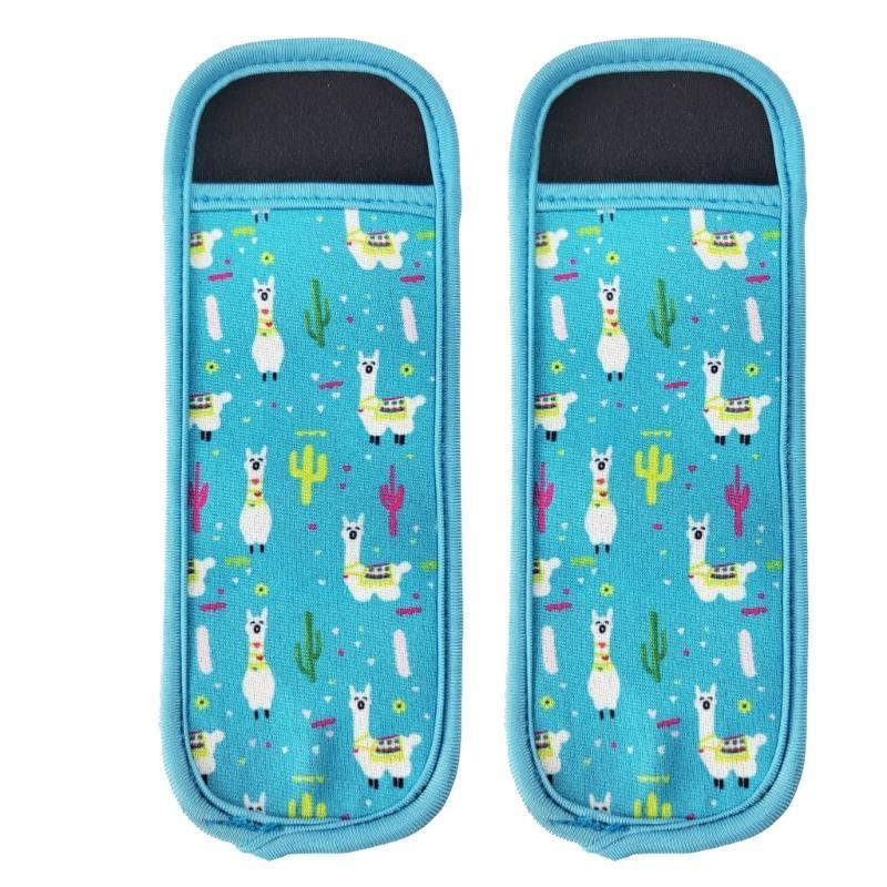Unique Print Ice Bags for Kids Comfortable Ice Guard Easy to Use Popsicles Holder Bags Ice Lollies Sleeves