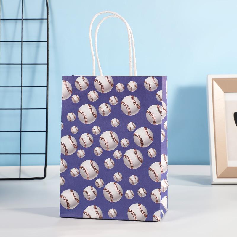 12Pcs Small size Paper Gift Bags with Handles Birthday Party Favor Bags 15*8*21cm