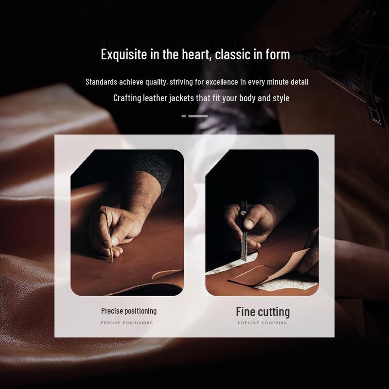 MONTAGUT Herren Warme Jacke aus Schaffell mit Faux-Nerz-Futter