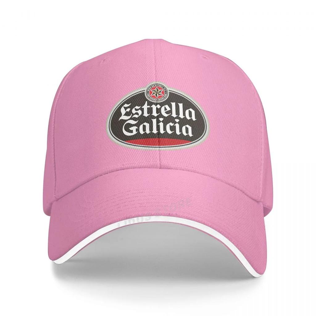 Estrella Galicia Beer Spain Baseball Cap Hat Summer Black Spring Casquette Boys Solid Color Fish Women Hip Hop