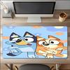 Bluey Theme Mouse Pad, Non Slip Rubber Base, Multifunctional Office & Home Decor, Perfect for Workspace Personalization.
