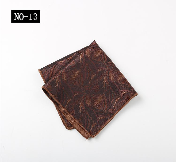 Herren-Taschentuch, Hochzeits-Hochzeits-Bräutigam-Bankett-Zeremonie-Geschäfts-Brusttuch, Kleines quadratisches Tuch, Taschentuch, Hochwertige Polyesterseide