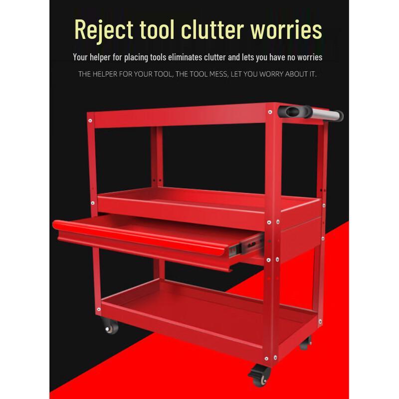 Jun Ding Ying 3-Tier Rolling Utility Cart