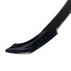 3 Stück Hochglanz Schwarz Auto Frontstoßstange Splitter Lippe für Mercedes-Benz C-Klasse W204 S204 Facelift 2011-2014 AMG Line Tuning Bodykits