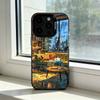 Coffee-Study Book illustration Phone Case For iPhone 17,16,15,14,13,12,11 Plus,Pro Max,XS,Colorful Silver Phone case Funda Cover