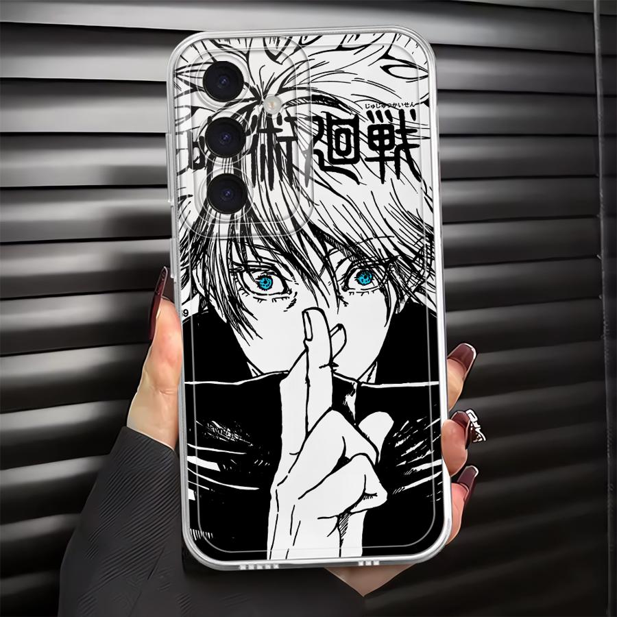 J-Jujutsus K-Kaisens Anime Phone Cover Case for Samsung Galaxy A57 A52 A54 A15 A34 A35 A25 A51 A55 A36 A37 A52 A17 A26 A24 A56