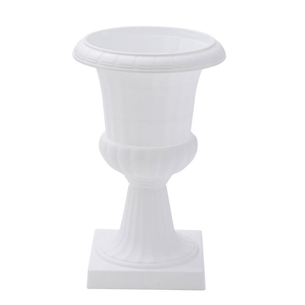 Mini Flowerpot Plastic Standing Decorative Vase Pedestal Style Nordic Style Flowerbed for Wedding Party Living Room Decorative