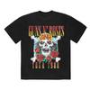 Pop 2026 New Design GUNS N ROSES Band Mens Retro LooseSleeved TShirt