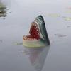 Pond Floating Decoration Hippo Shark Head Garden Pond Floating Animal Ornaments  Friendly Realistic Decorations Pool, Garden